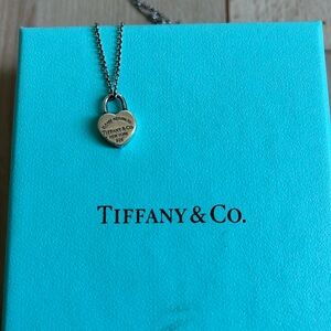 Tiffany Mini Heart Necklace - Return to Tiffany